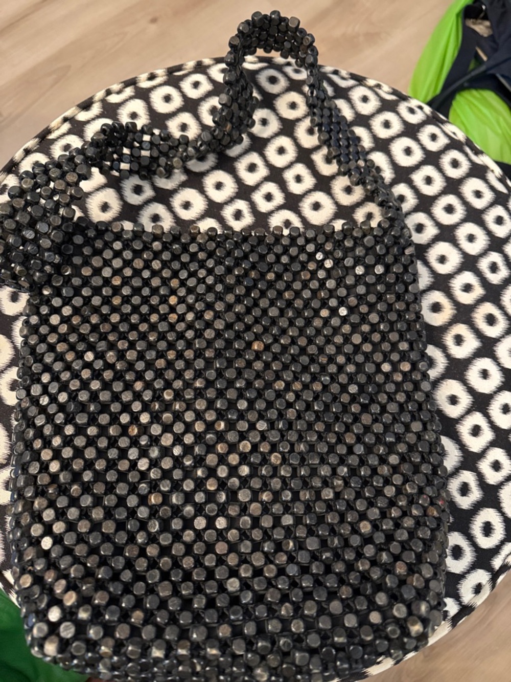 The Sak Brown Beaded Shoukder Bag - Women's Evening Bag